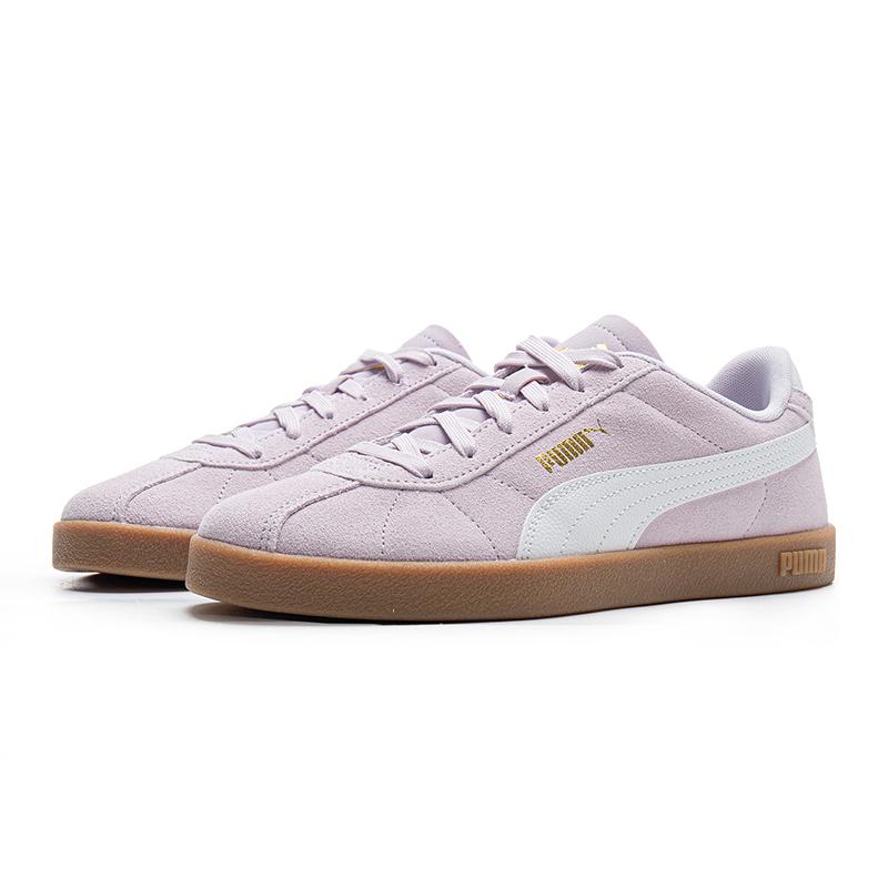 New PUMA Club 2 Low Top Skateboard Shoes Women's Light Purple 397444-12