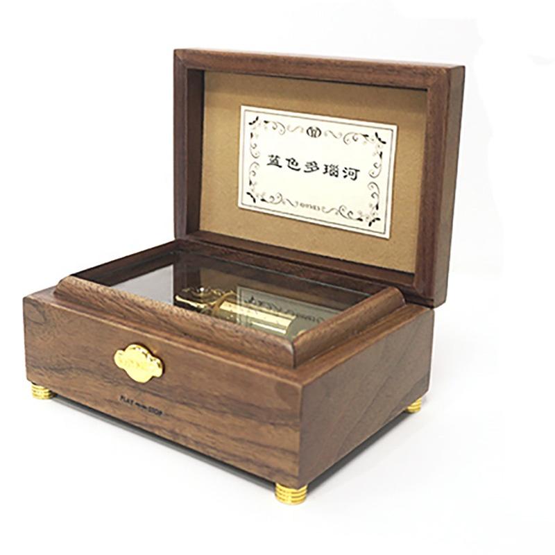 30-tone Custom Music Box High Quality Classic Wooden Music Box (Brown,S) коричневый