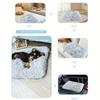 1 Stück Extra Großes Fleecegefüttertes Hundebett & Katzenmatte - Verdicktes Bequemes Warmes Polyester, Leicht Abnehmbar & Waschbar