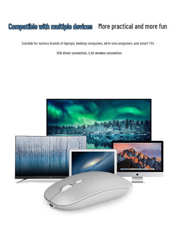 Youlion Bluetooth Wireless Silent Mouse