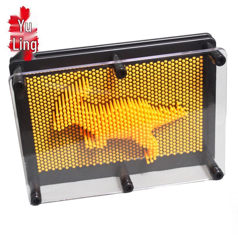 3D Magic Handprint Pin Art Toy - Creative Hand Model Figurine Birthday Gift