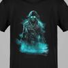 Phantom Captain T-Shirt, Haunted Seas Artwork, Unisex Black Tee