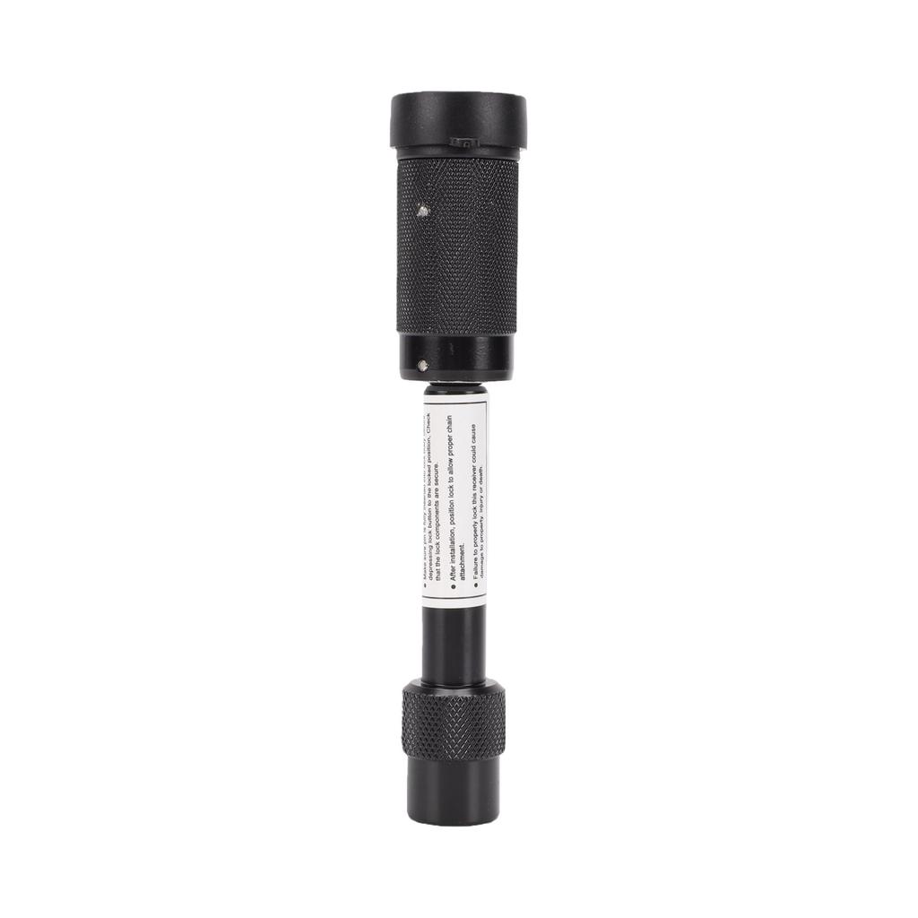 Trailer Hitch Receiver Lock with Two Keys 1 2 in Pin Diameter 5 8 in Sleeve Press to Lock Mechanism Locking Receiver