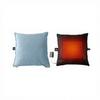 Graphene Electric Heated Pillowcase Soft Square Heating Throw Pillow Outdoor Portable Warm Hug Pillow Household