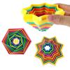 Magical Octagonal Star 3D Radish Tower Cube With Three Dimensional Deformation Blocks For Relieving Children'S Puzzle Stress