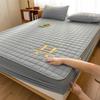 3PCS Embroidered Back-shaped Quilted Class A Raw Cotton Soybean Bed Sheet
