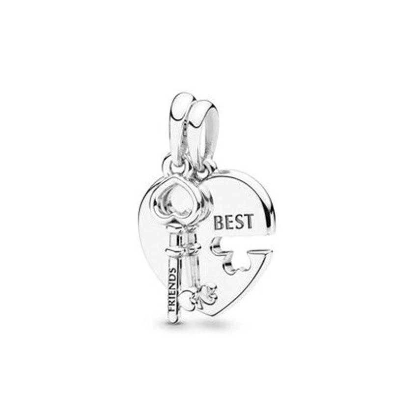 Europe NEW 925 Silver Mom Pendant Charm Love Family Bead Fit Original Pan Thin Bracelet Jewelry For Gift