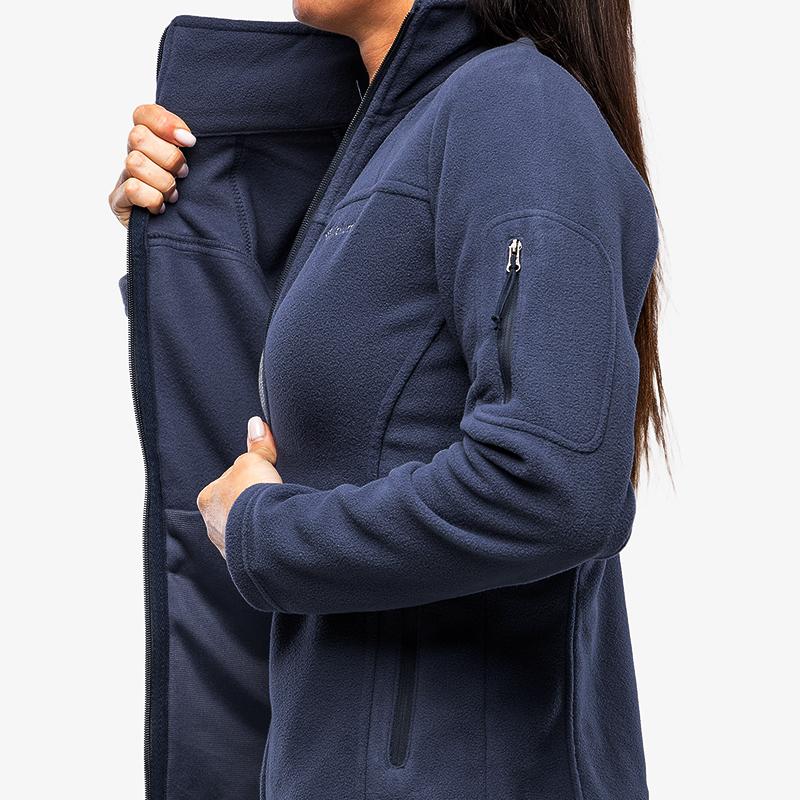 Columbia Women' Zip-Up Fast Trek Jacket Ew6081-591 2Xl