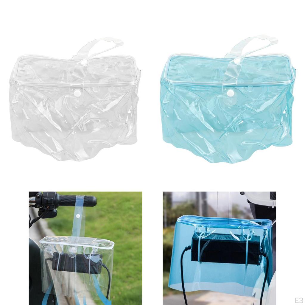 Waterproof Cover Battery Rain for Charging Stations Wear Resistant Portable PVC Material Easy