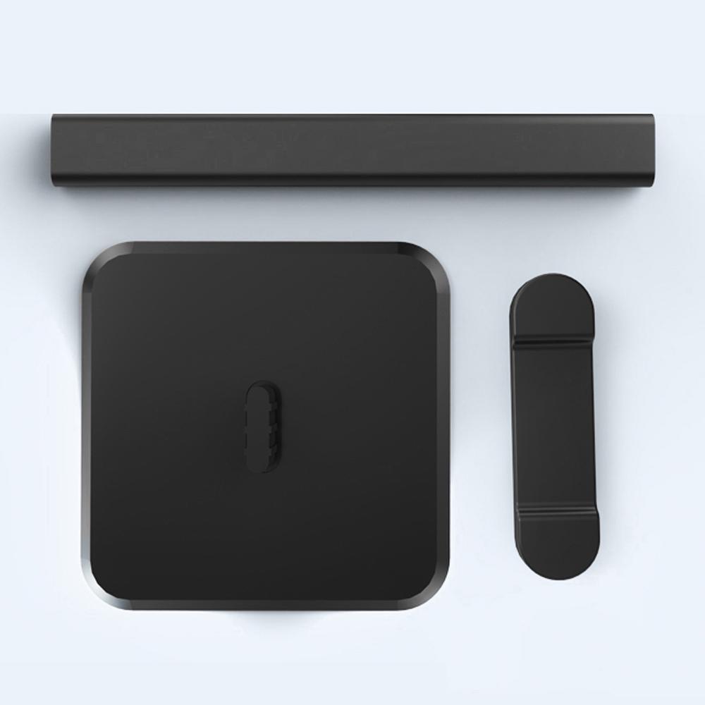 Plastic Headphone Holder Aluminum Alloy ABS Stand Detachable Stable Desktop Bracket with Sticker for Wired or Wireless