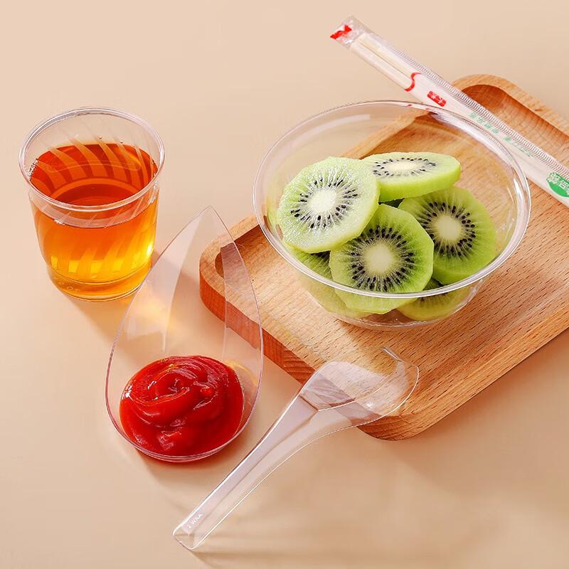 Jinyuan Einweg-Plastik-Kristallschalen-Set