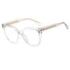 New Vintage Transparent Computer Reading Glasses Women TR90 Anti Blue Light Magnifying Presbyopia Eyewear