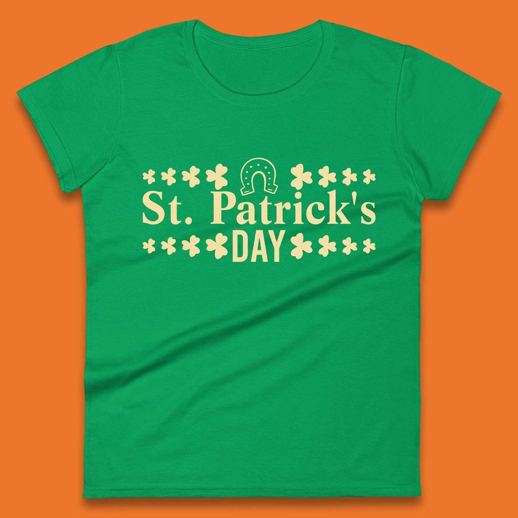 St Patrick's Day Womens T-Shirt Mens Tops Tees Unisex