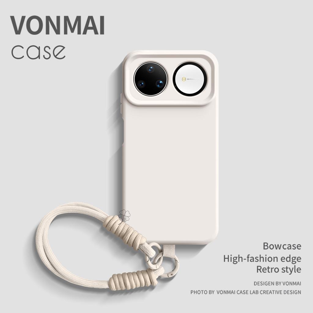 Fox Fruit Is Suitable for Huawei Nova15ultra's New Liquid Silicone Mobile Phone Case Nova14pro Solid Color High-end Trend