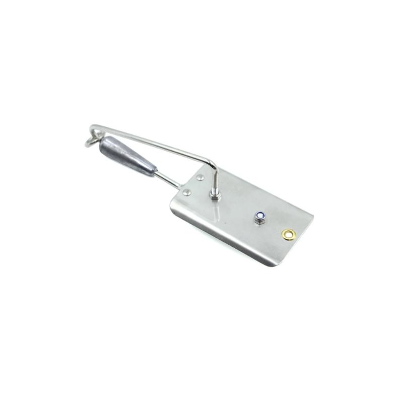 Fishing Diving Board Stainless Steel Fishing Planer Baits Planer Board Outdoor Downrigger Planer Saltwater Fishing Tool