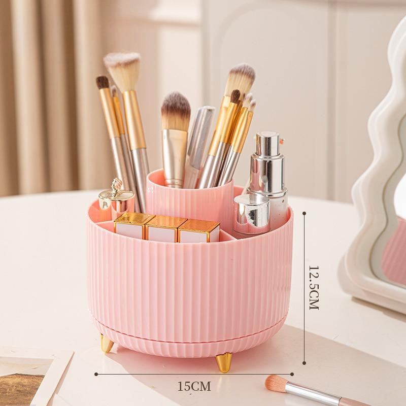 Multifunctional Rotating Pen Holder Cosmetic Storage Box