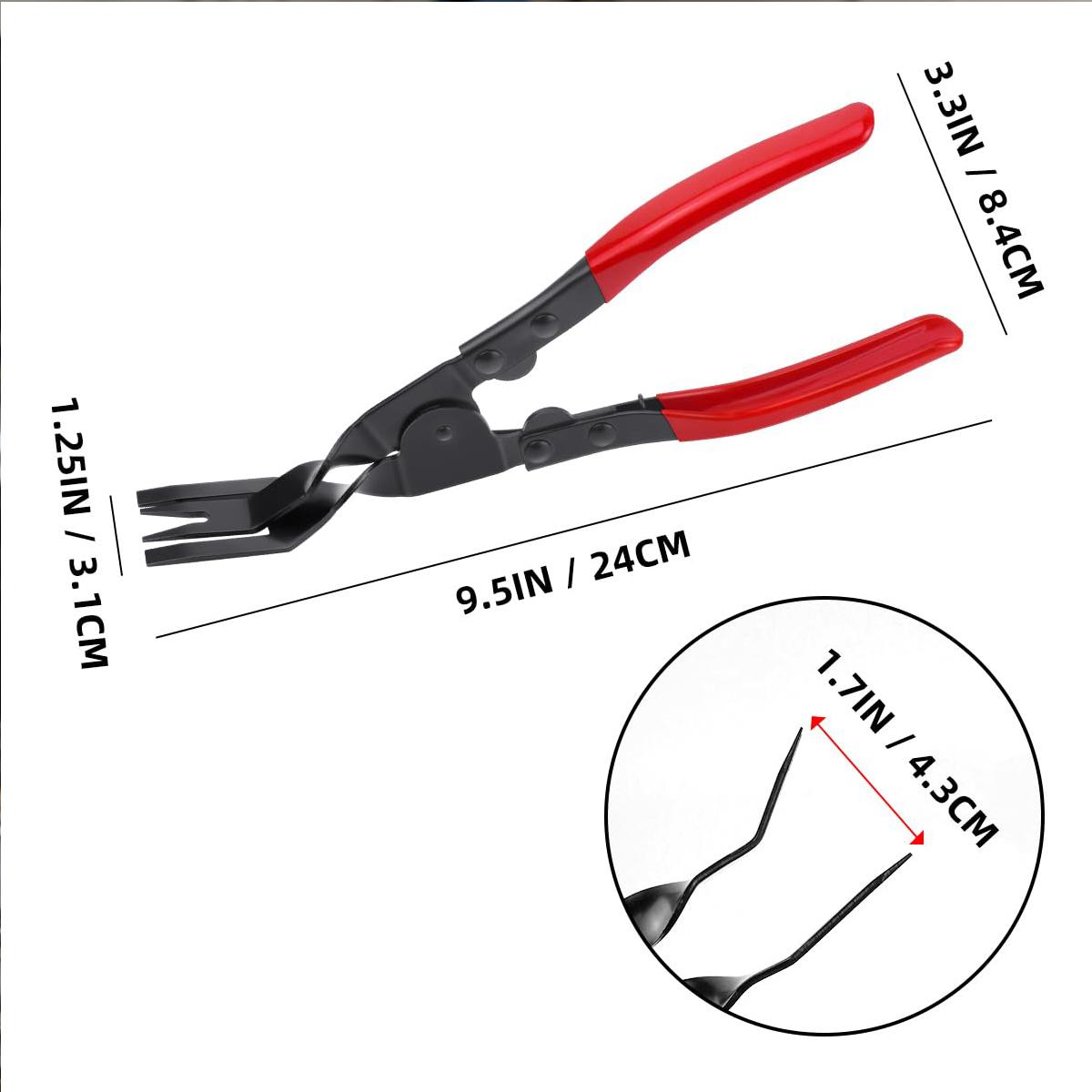 

Car Clip Pliers Pliers Fastener Remover Tools Mechanic Professional Disassembly Garage Work Workshop Tool Special Auto Supplies