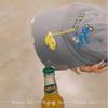 And Women Interesting Letter Print Embroidery Baseball Caps Sun Protection Bottle Opener All-Match Niche Style Peaked Hats Personalized Trendy Ins