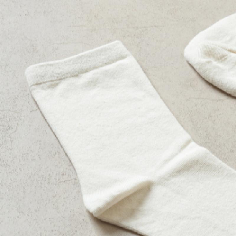 Monfoot Men S baSic Mid Calf SockS White