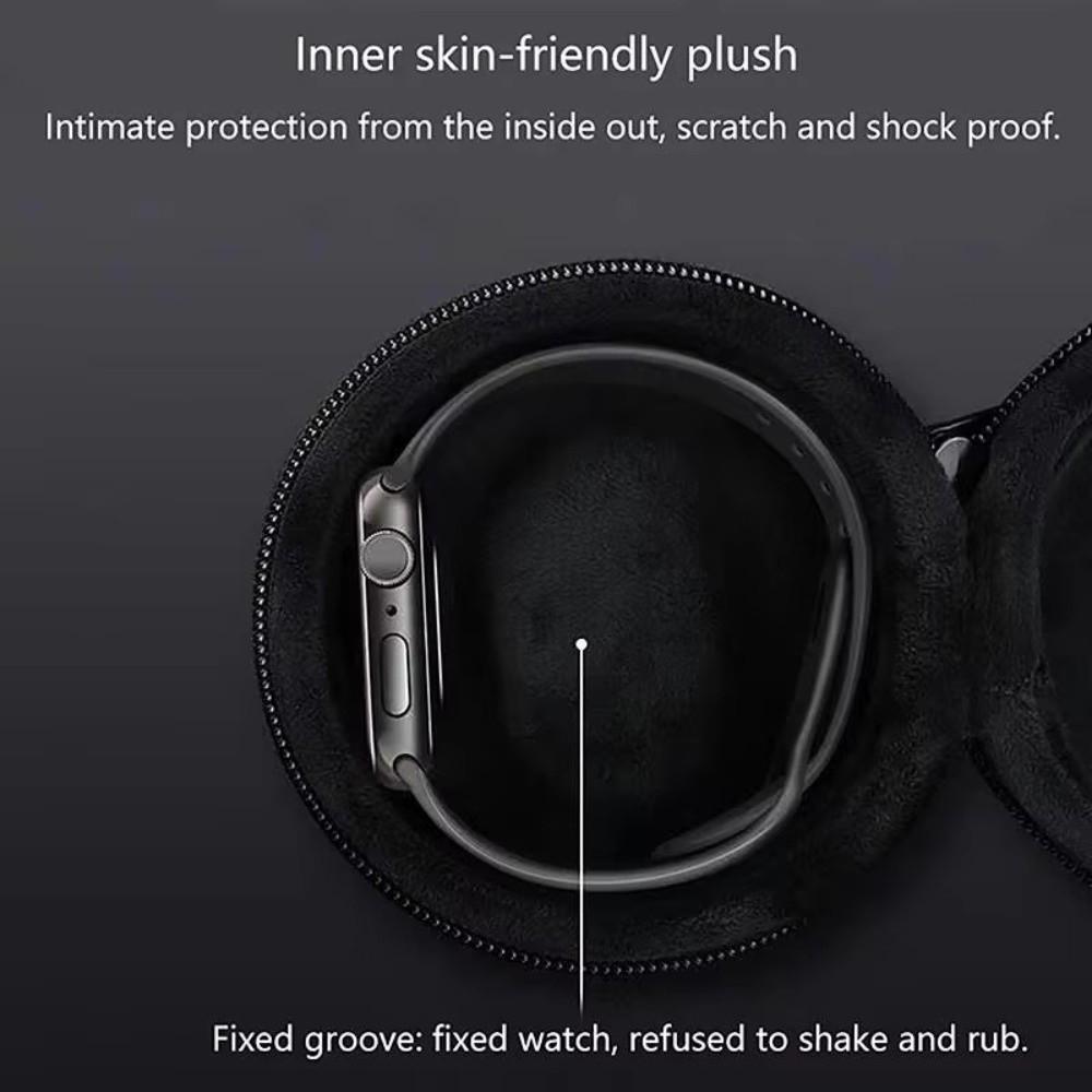 Watch Travel Case Portable EVA Storage Box For Single Watch Shock And Impact-resistant For Wristwatches and Smart Watches