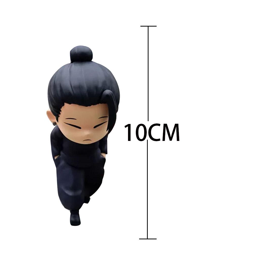 JJK Anime figurine SATORU Gojo and Geto Suguru cute action figures Pvc Statue Model Doll Collection Desktop Decorate Toys 10cm