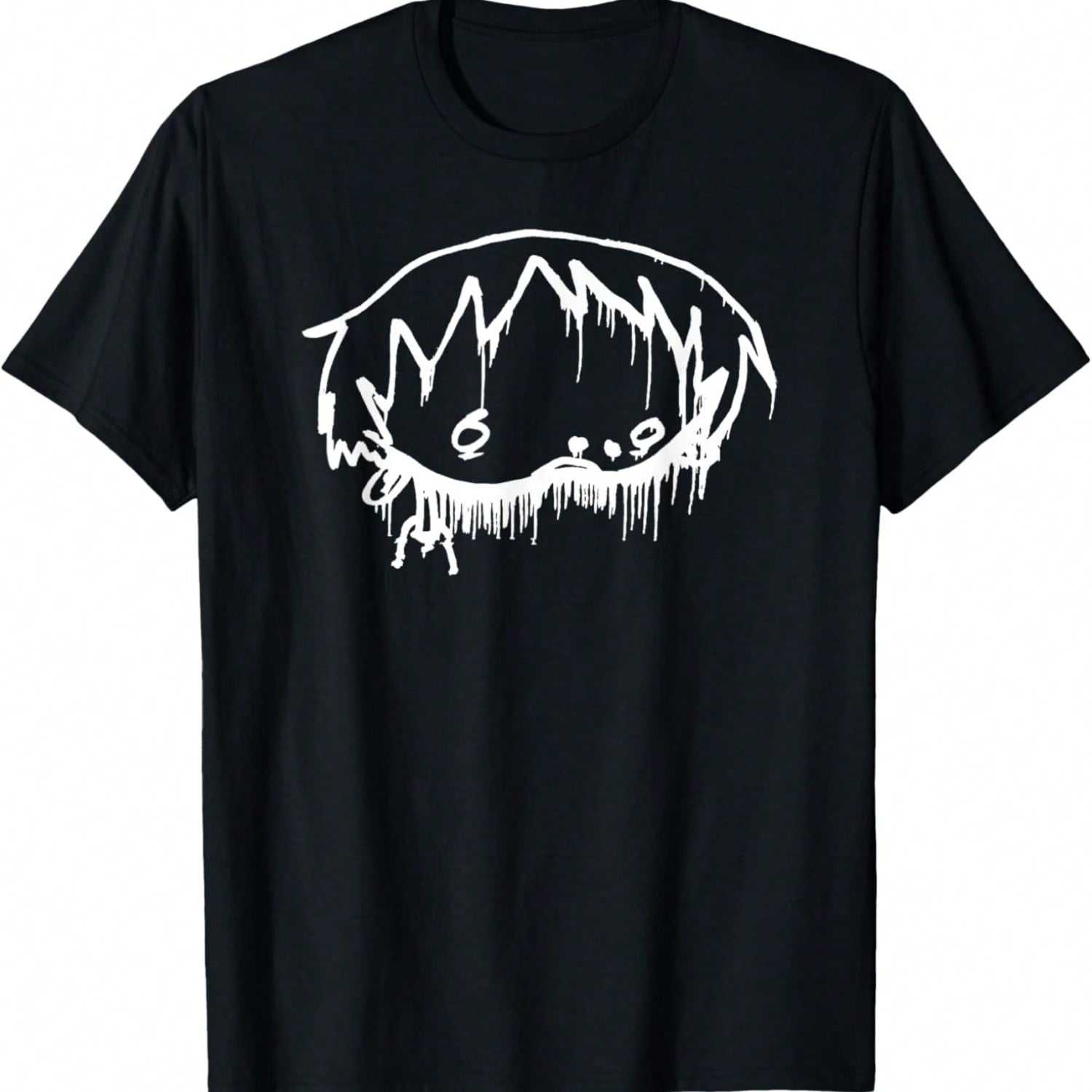 Graffiti Character Drippy Mop Tag T-Shirt S