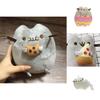 Pusheen Kot Pączek Ciastko Pluszowa Miękka Zabawka Idealna Na Prezenty Dla Dzieci**