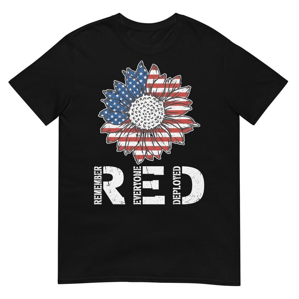 Red Friday Denke an alle im Einsatz Rotes T-Shirt