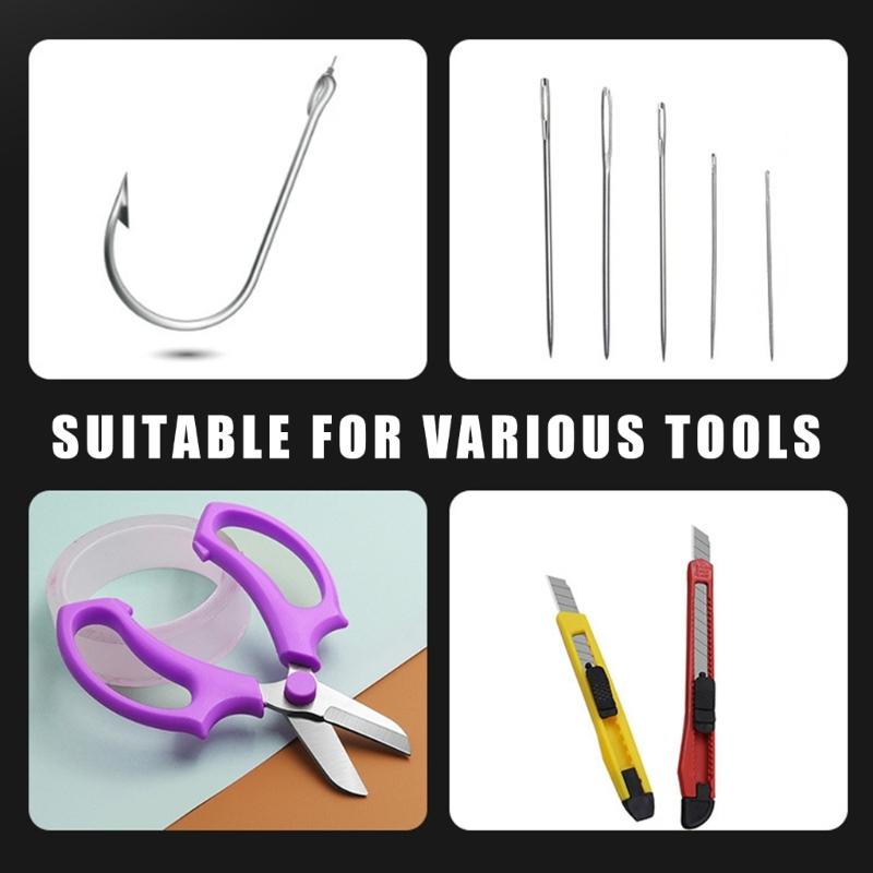 Fishing Hook Grinding Stone Fish Hook Hone Sharpener Sharpening Accessories Fishhook Sharpening Whetstone Grinding Tool