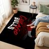 Chicago Bulls Carpet Rug for Bedroom Living Room Home Sofa Decoration,Playroom Sofa Office Home Decor Game Large Decor Floor Mat