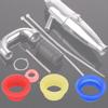3pcs Engine Exhaust Pipe Tubing Joint Adapter Silicone Gasket for HSP 1 8 RC Nitro Car