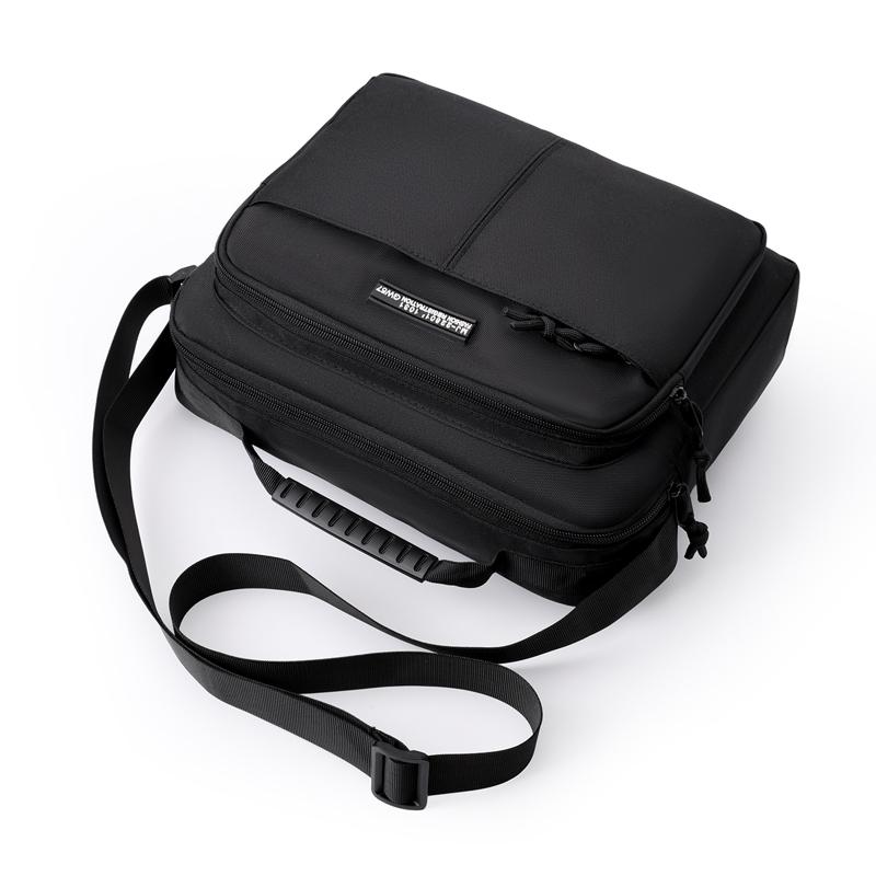 Men's Business Crossbody Shoulder Bag – Large Capacity Waterproof Sling with Multi-Pocket Design for Daily Use