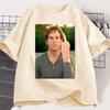 Dexter Middle Finger TShirt Funny Dexter Morgan T Shirt Unisex Women Casual Short Sleeve ONeck Tshirt Vintage Clothing Tee Tops
