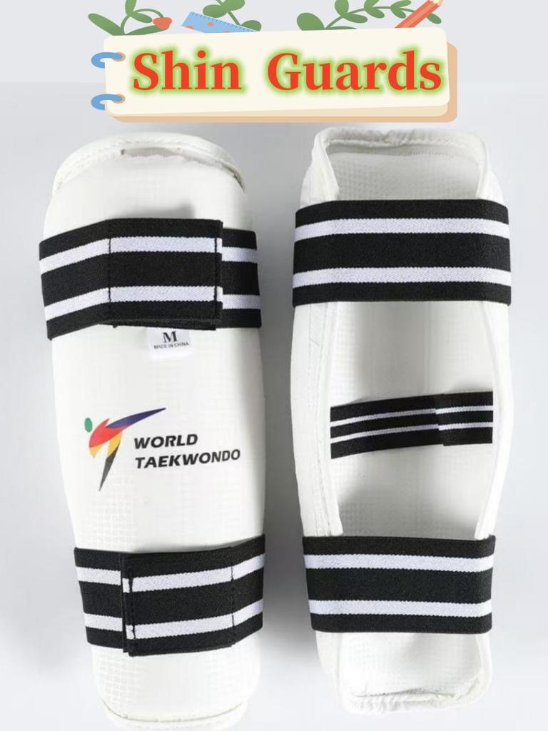 Wt Taekwondo Coudières Protège-tibias Karaté Protection du coude Hommes Arts martiaux Équipement de combat Adultes Enfants Sports Protège-jambes