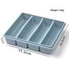 Food Grade Silicone Ice Tray 4/6 Grid Large Cubes Perfect for Summer Parties