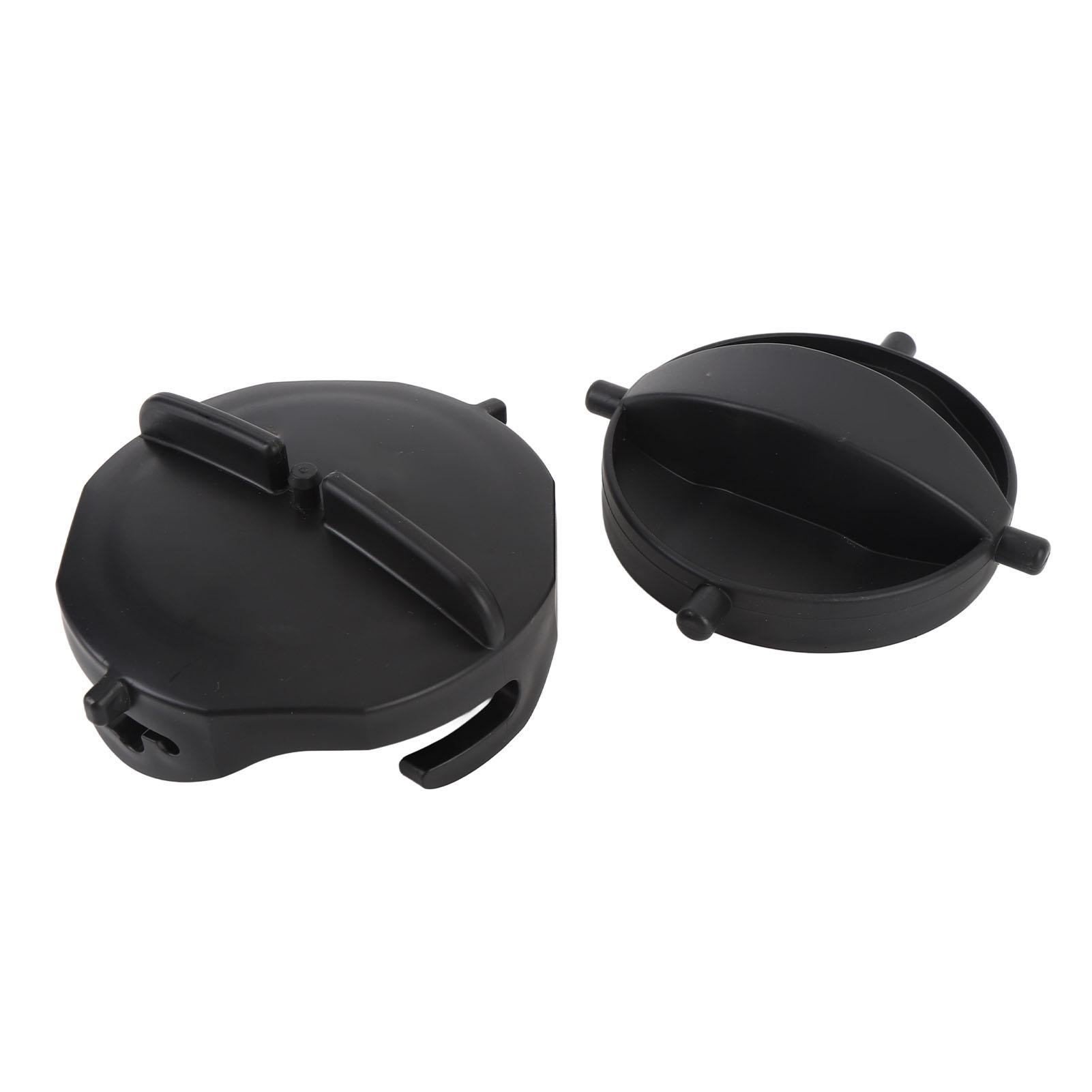 

2 шт. Крышка для канализационной трубы RV, герметичная, защелкивающаяся, тип с двойными ушками, пластиковая крышка для канализационного шланга, устойчивая к старению, для канализационной системы RV