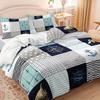 Comforter 3D Printed Anchor Bedding Set Anime Boys Girls Twin Queen Size With 1-2 Home Decor