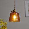 Creative LED Glass Lampshade E27 Pendant Light Vintage Homestay Bar Counter Restaurant Bedside Lamp Indoor Home Decoratio
