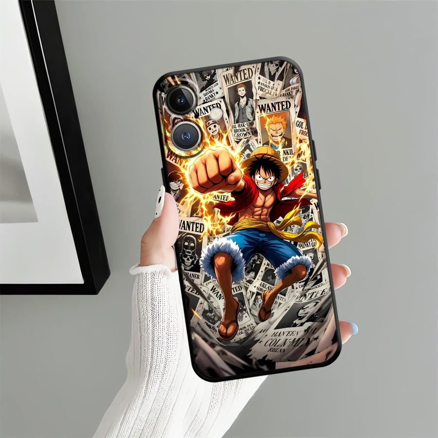 Ones Pieces Luffy Funda Phone Cover Case for iPhone 17 16 Pro Max 14 11 X XS XR 12 17Air 13 Mini SE 15 Plus 7 8