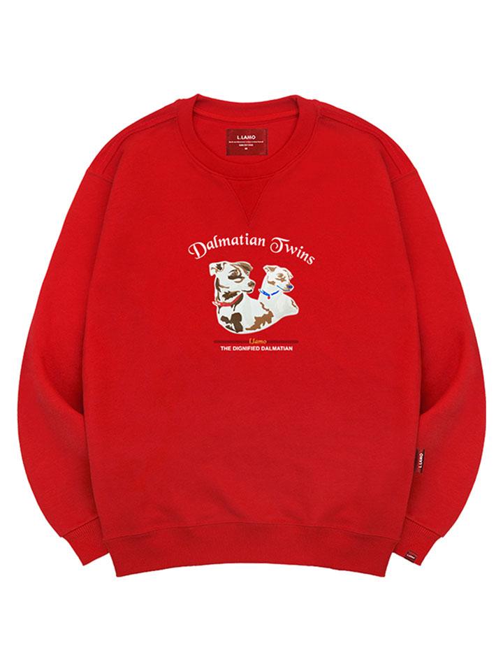 Ellamo Look At Dog Sweatshirt Unisex Plus Size S~4Xl (Type A)