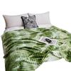 2025 Style Tie-Dye Imitation Rabbit Fur Plush Blanket