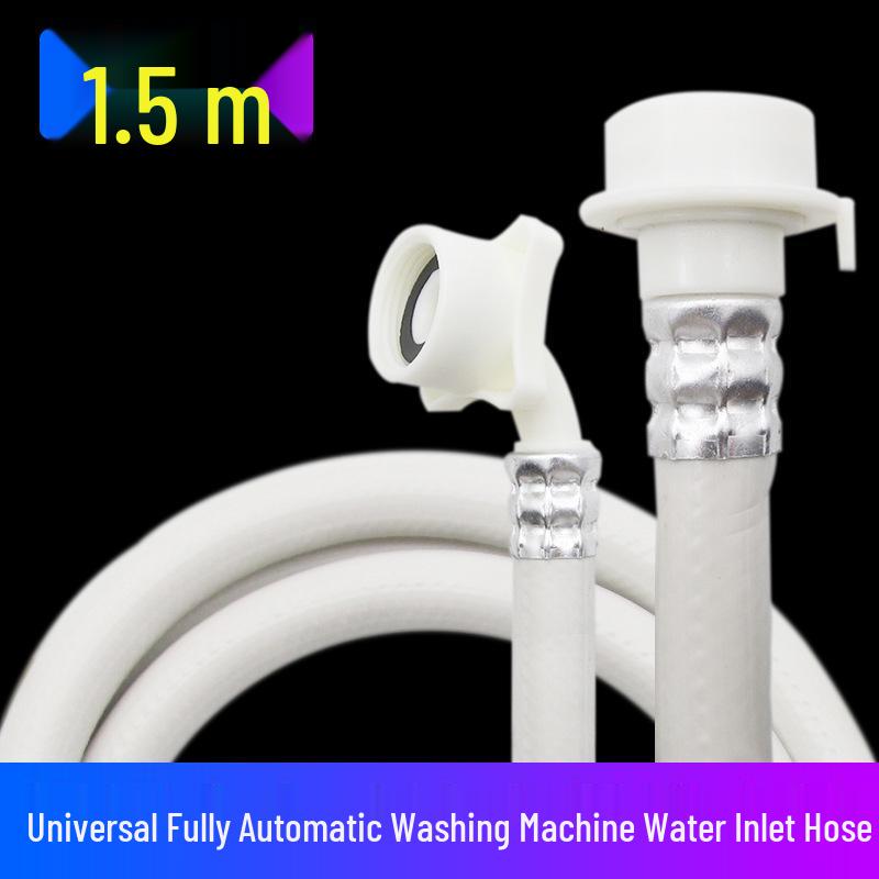 Universal Flexible Inlet Hose Extension for Fully Automatic Washing Machines