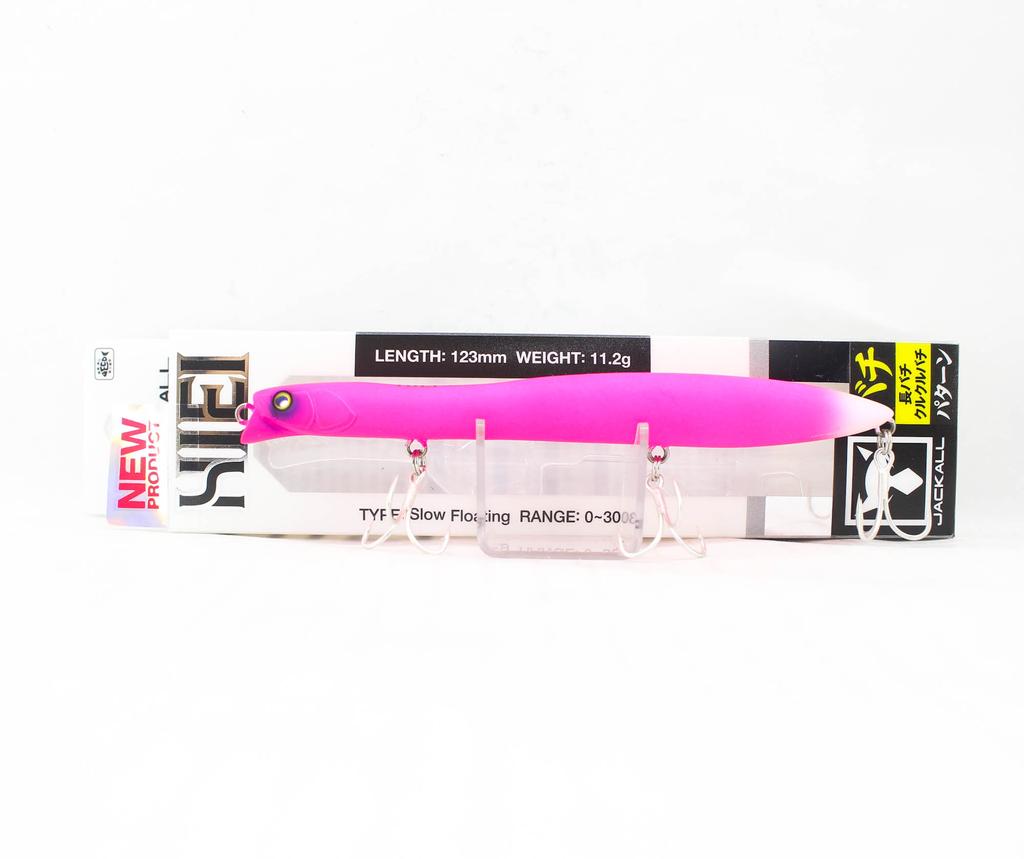 Jackall Hiei 123SF Slow Floating Lure All Matte Pink (7822)