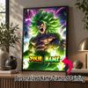 Personalized Broly Diamond Art Custom Name 5D Diamond Painting Full Drill DIY Craft