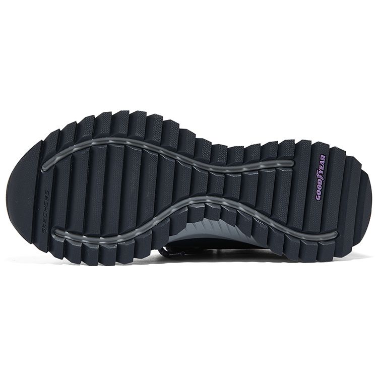 Skechers Versatile Mid-Top Outdoor Functional Shoes Women Shoes Blue Purple 180086-NVPR