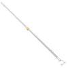 Adjustable Retractable Clothes Reach Pole Clothesline Rod Hanging Drying Balcony Clothes Rod Secure Lock Buckle Alloy Head