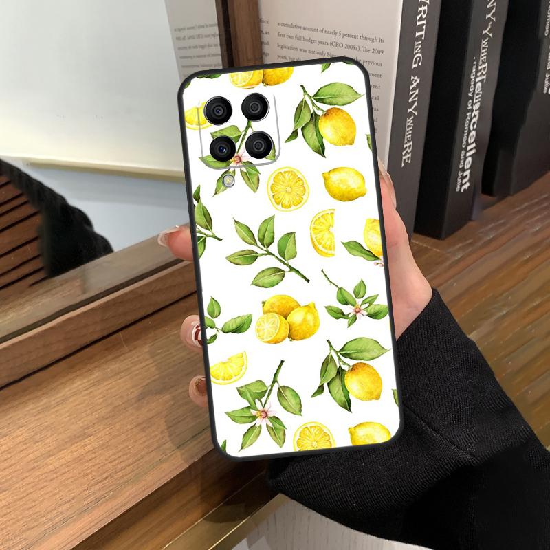 Lemon Fruit Case For Samsung Galaxy M56 M06 M16 M36 M52 M32 M12 M54 M34 M14 M35 M55 M15 M11 M31 M13 M53