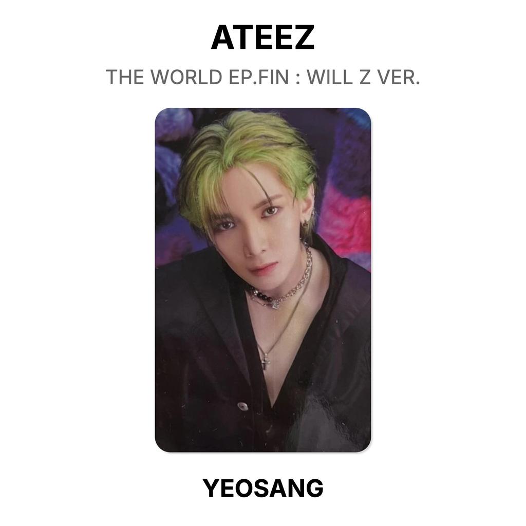 ATEEZ DIE WELT EP.FIN : WIRD Z VER. Offizielle Fotokarte