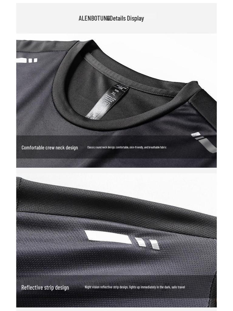 Women's Quick-Dry Ice Silk Fitness T-Shirt for Summer - Short Sleeve Top for Basketball and Running.