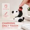Small Size Mini Animal Figurine Drinking Coke Pose Animal Cake Topper  Dashboard Decoration
